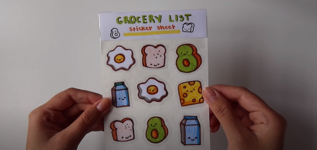 how to make stickers without printers