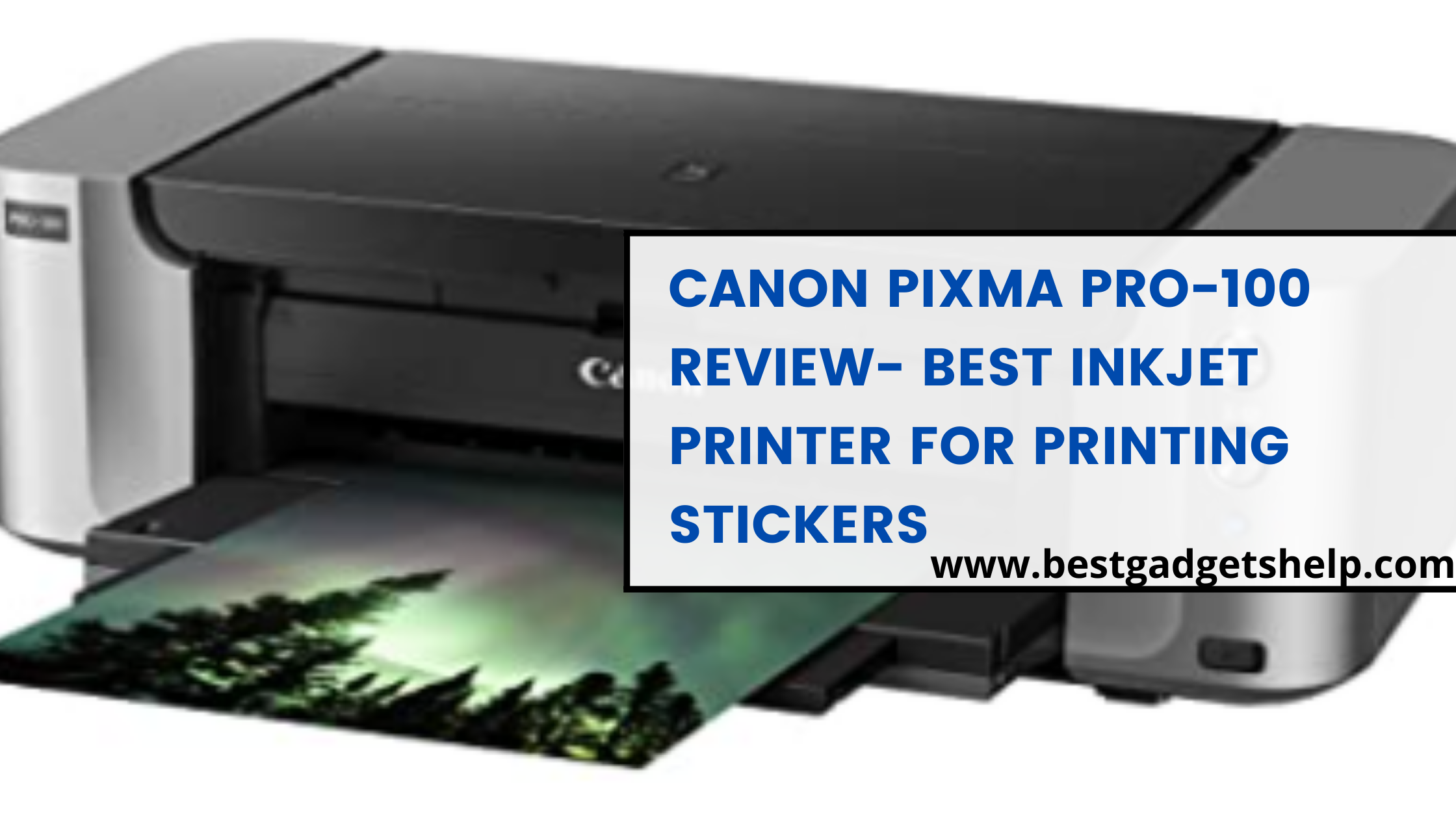 canon pixma pro-100 review