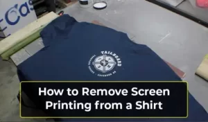 How to Remove Screen Printing from Shirts