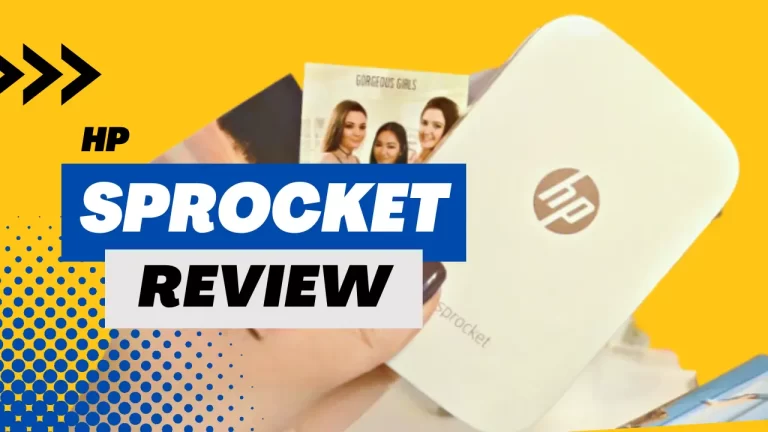 HP Sprocket Review 2023-Portable Photo Printer