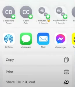 connect iphone to a printer