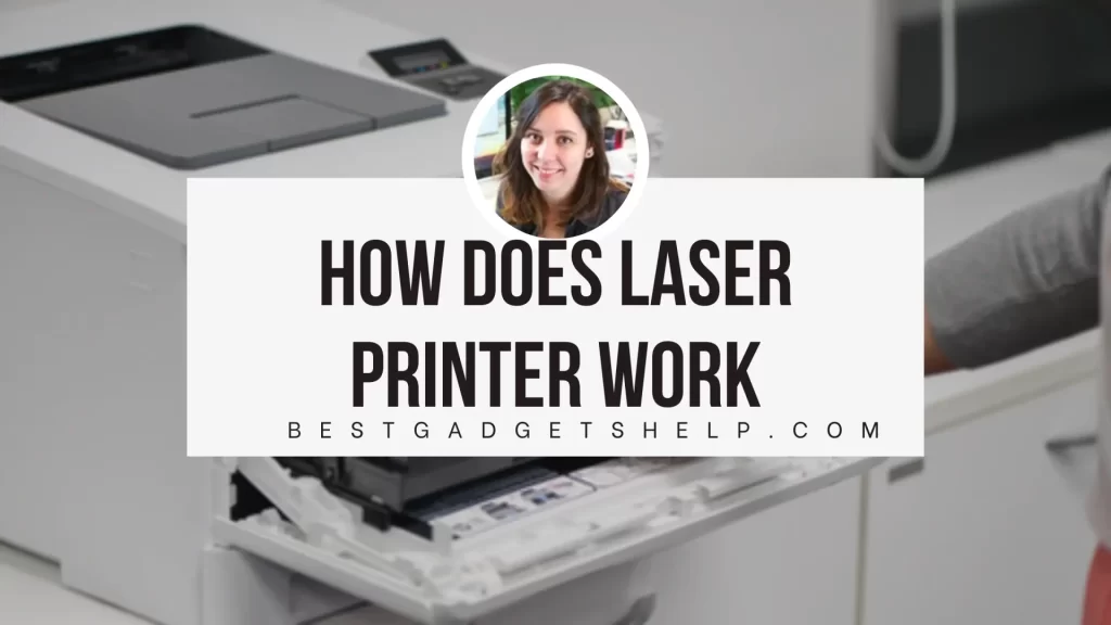 how does a laser printer work