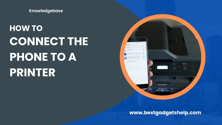 How To Connect The Phone To A Printer With Pictorials